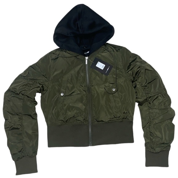 Fashion Nova Jackets & Blazers - 🆕 Timeless Bomber Jacket - olive, Small